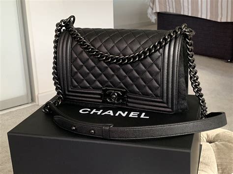 chanel boy handbag chanel|chanel black boyfriend bag.